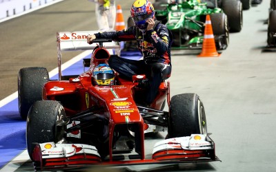 Video: Ποινή 10 θέσεων στον Webber