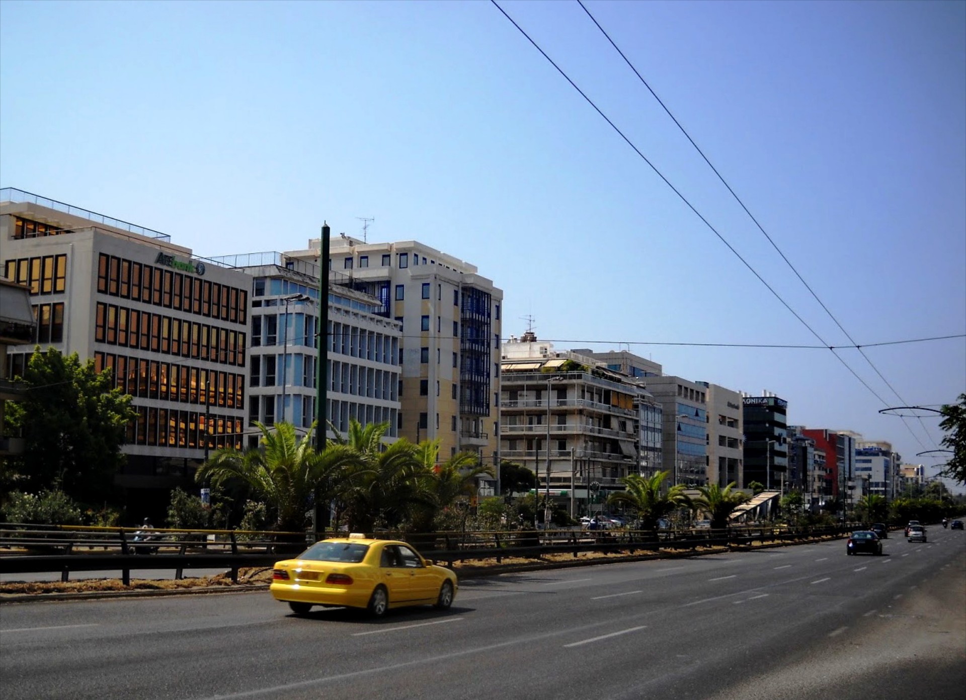 Κλειστό τμήμα της Λ. Συγγρού 