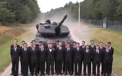 Video: Φρενάρισμα πανικού σε άρμα