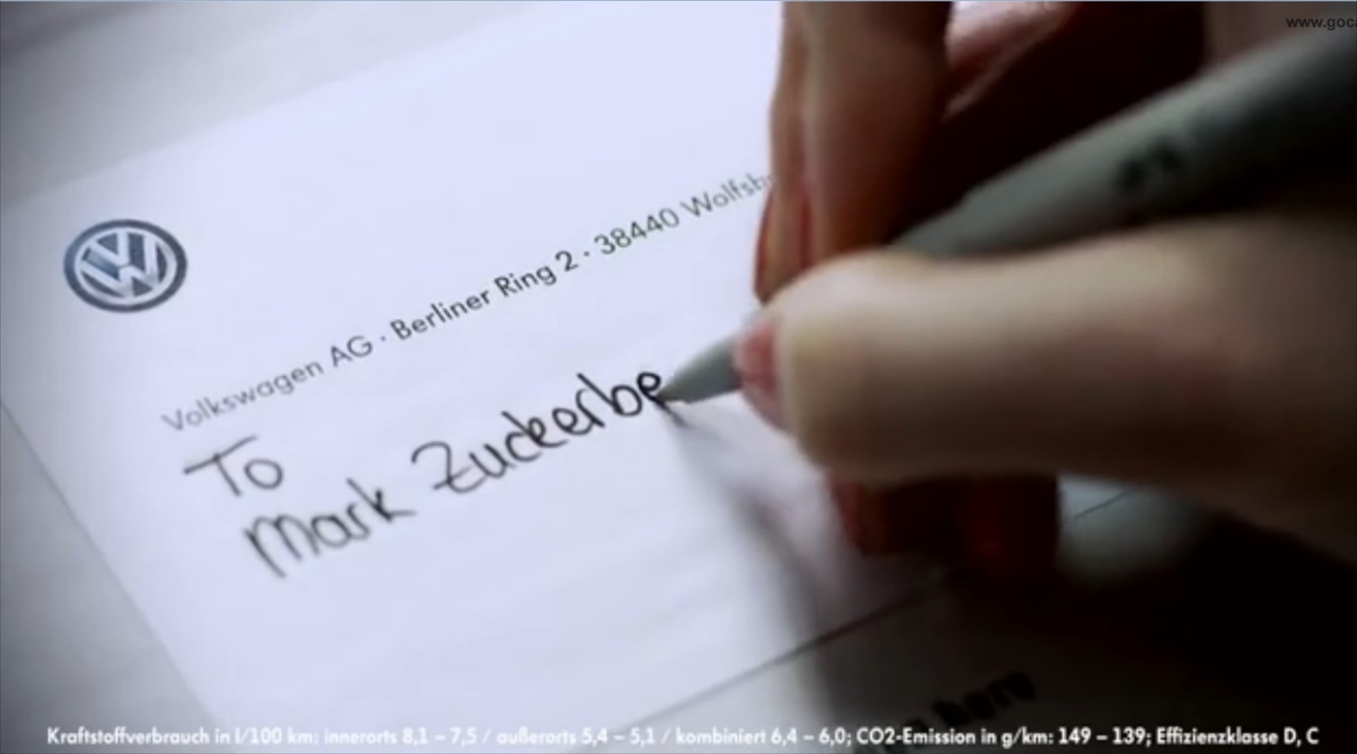 VW Golf GTI οδηγά ο ιδρυτής του facebook, Mark Zuckerberg