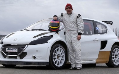 Ο J. Villeneuve στο Π. Π. Rallycross