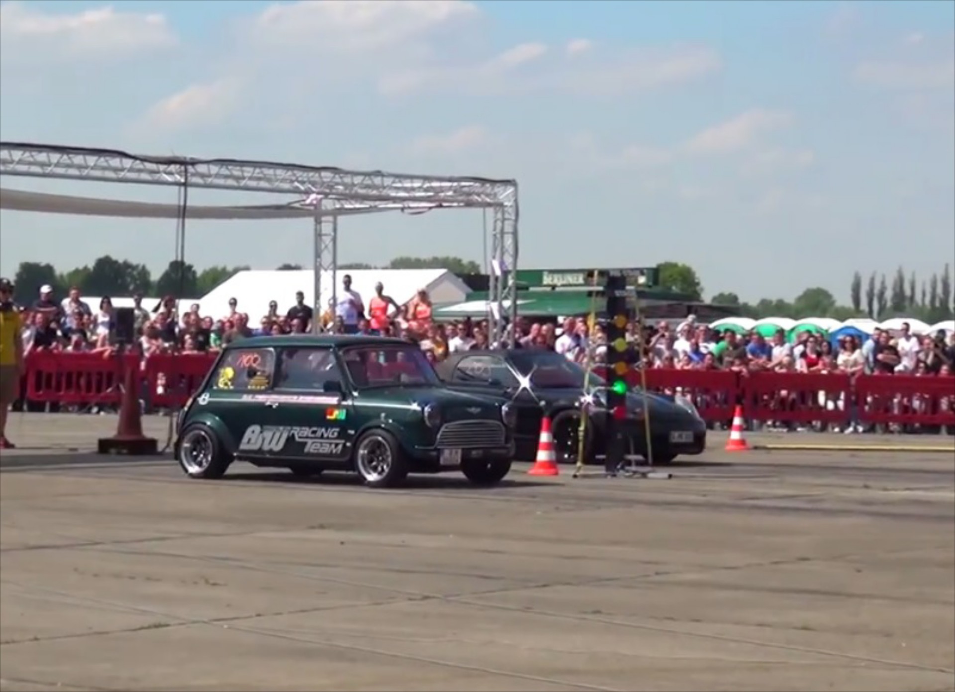 VIDEO: Dragster Mini με μοτέρ Hayabusa