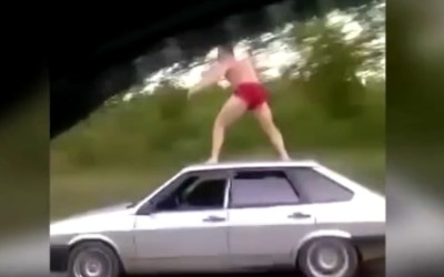 VIDEO: Και όμως είναι ο οδηγός!