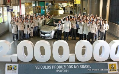Έφτασε τα 2 εκ. η Renault στη Βραζιλία
