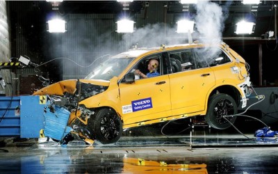 VIDEO: Η τούμπα του Volvo XC90