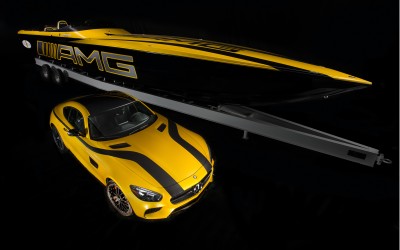 Ταχύπλοο σκάφος εμπνευσμένο από τη Mercedes-AMG GT S