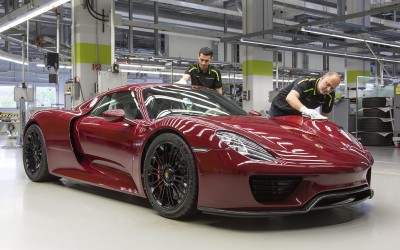 Τέλος η παραγωγή της Porsche 918 Spyder