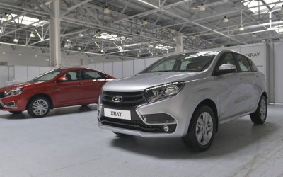 Πρώτες φωτογραφίες του Lada X-Ray παραγωγής