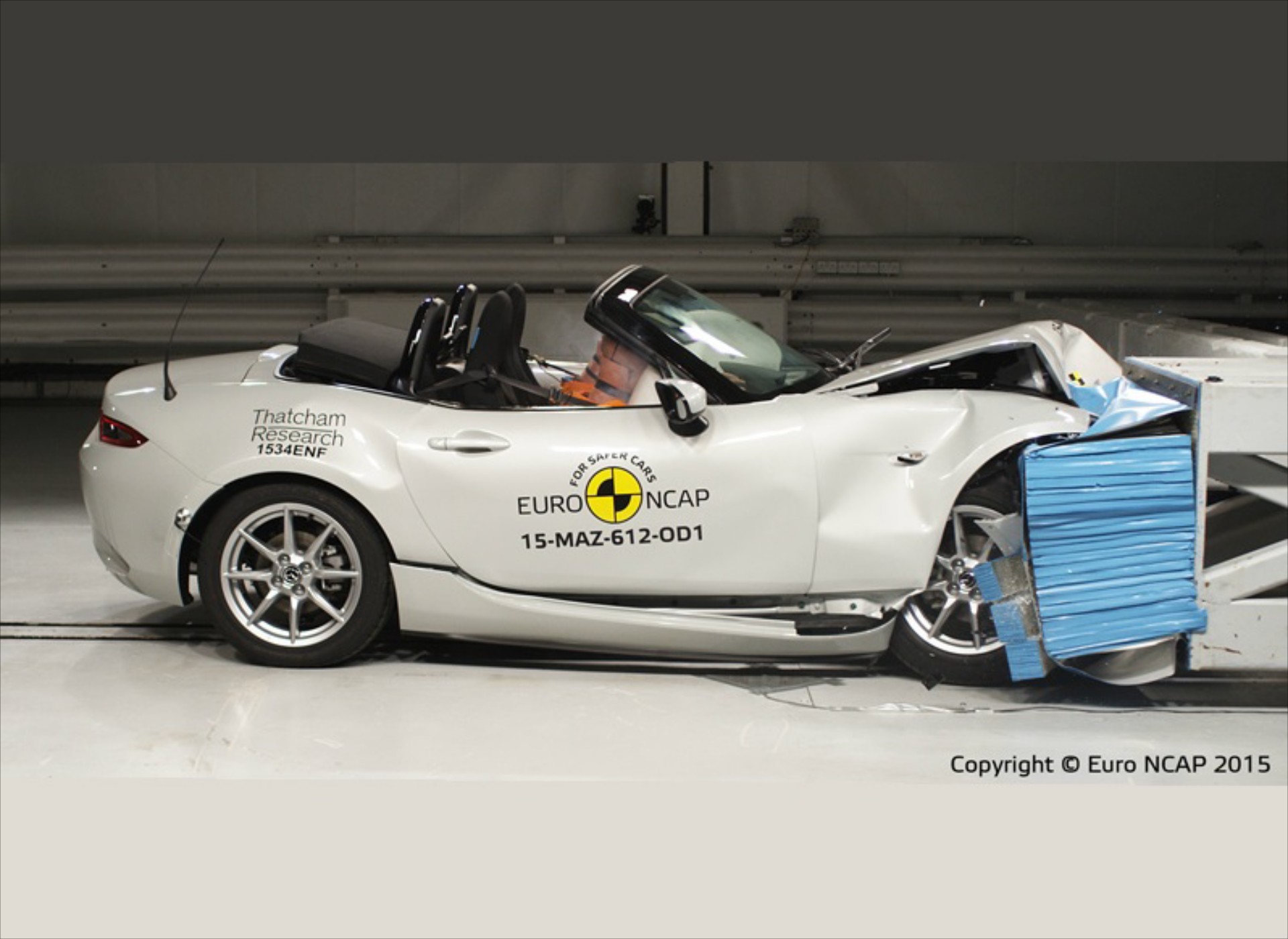 Crash Test στα νέα MX-5, Tucson και Karl