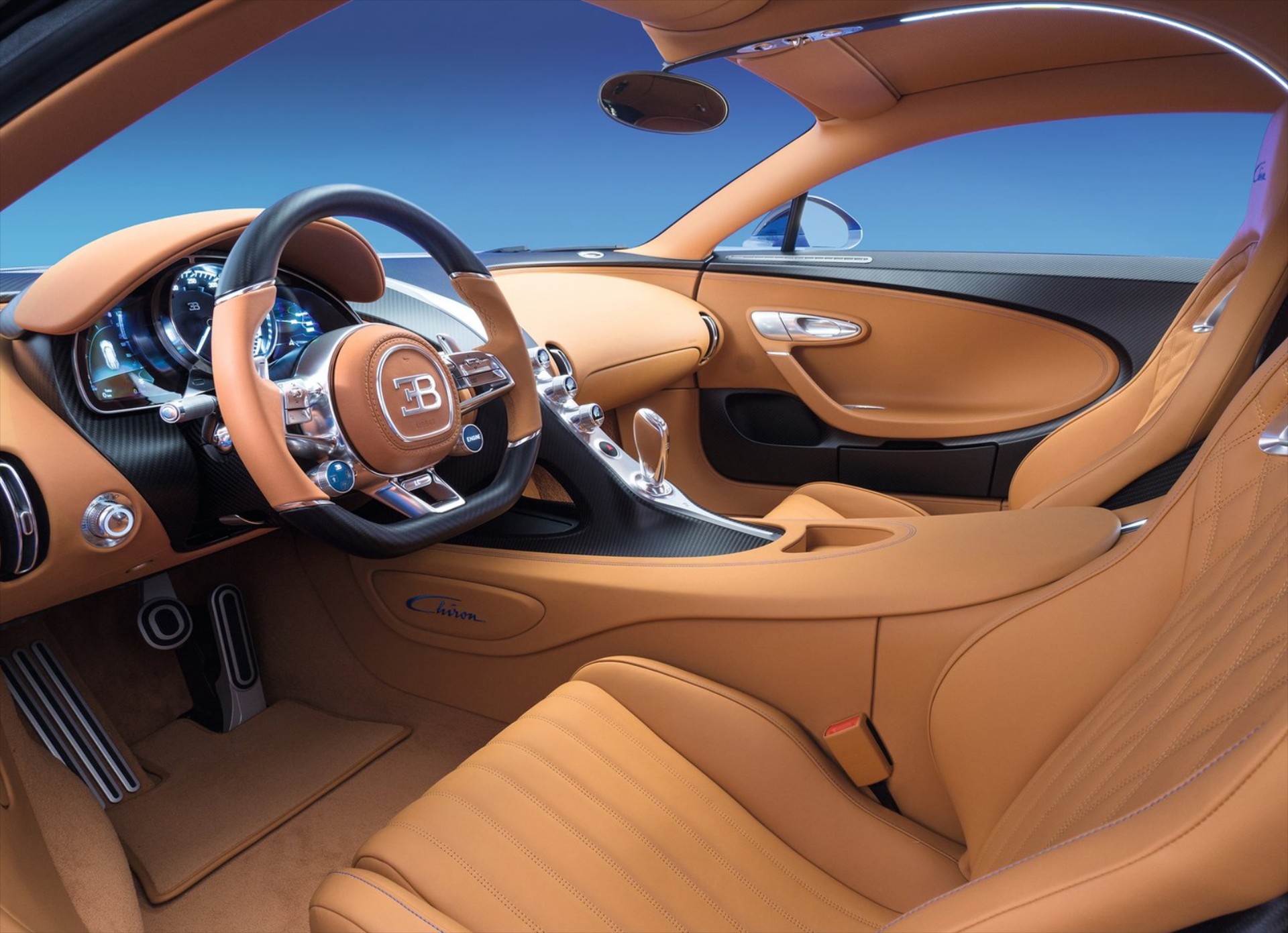 Περιηγήσου στο εσωτερικό της Bugatti Chiron (video)