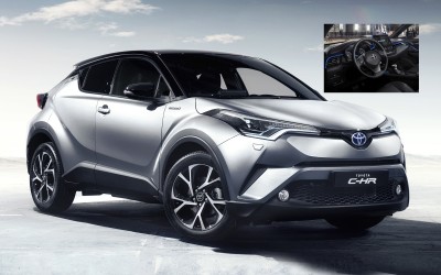 Αποκαλύφθηκε το εσωτερικό του Toyota C-HR