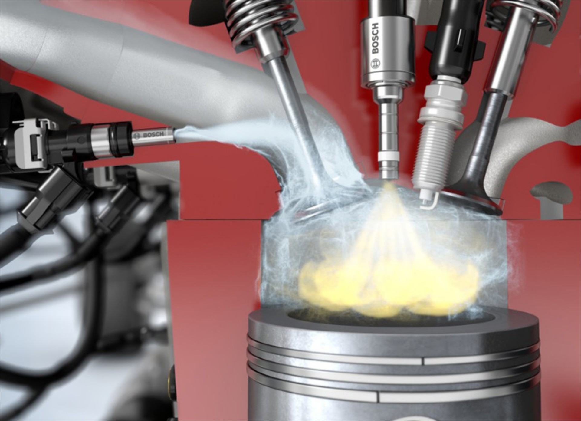 Bosch: Νερό αντί βενζίνης