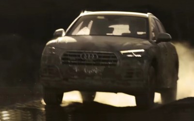 Το νέο Audi Q5 στις λάσπες (video)