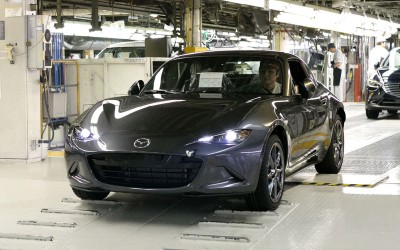 Ξεκινάει η παραγωγή του Mazda MX-5 RF