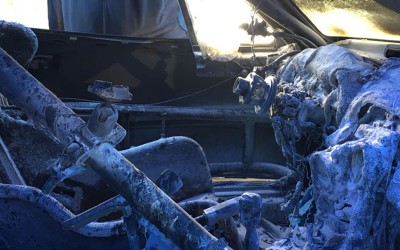 Παραλίγο να πάρει φωτιά μέσα στο MX-5 του (video)