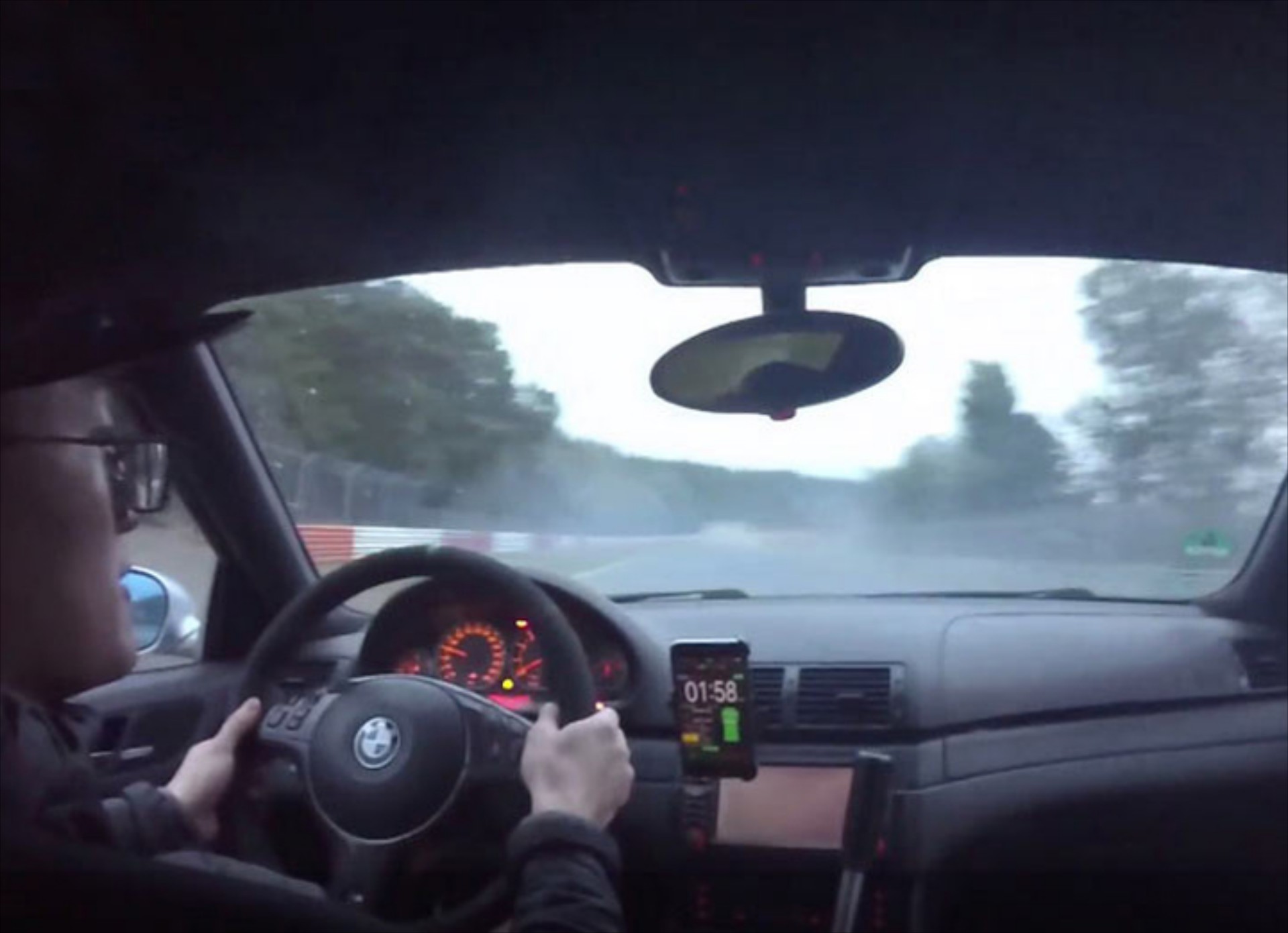 BMW M3 το έχασε με πολλά στο ring (video)