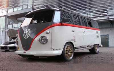VW Transporter με μοτέρ Porsche 911 Turbo (video)