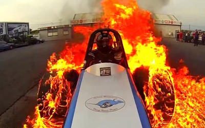 Πήρε… φωτιά και κέρδισε βραβείο (video)