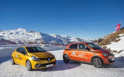 Μαθήματα οδήγησης σε πάγο από Renault - Continental