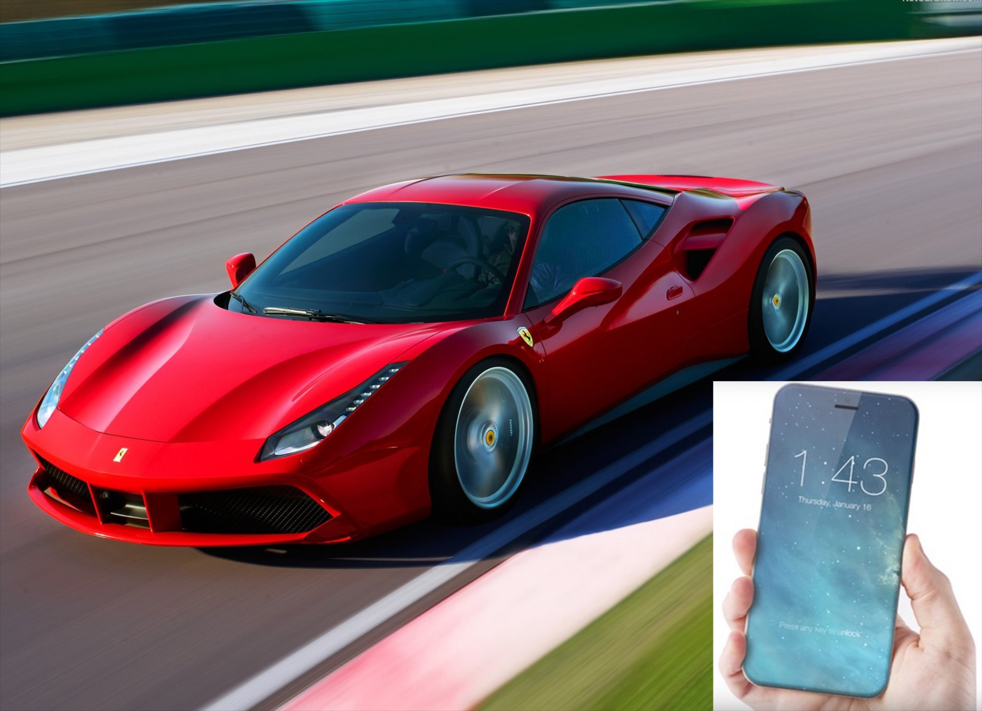 Ferrari: Νέα έκδοση του επερχόμενου iPhone;