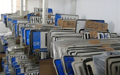 Σχεδόν 5.000 πινακίδες κατατέθηκαν στη Λάρισα