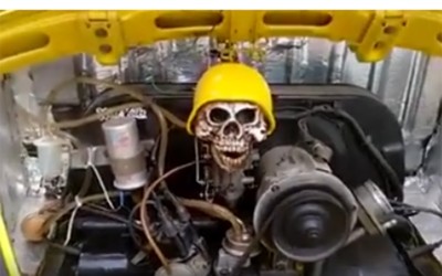 Ξεκαρδιστικός… σκαραβαίος! (video)