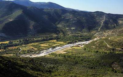 Παραδίδεται τέλη Μαρτίου η Εθνική Οδός στα Τέμπη