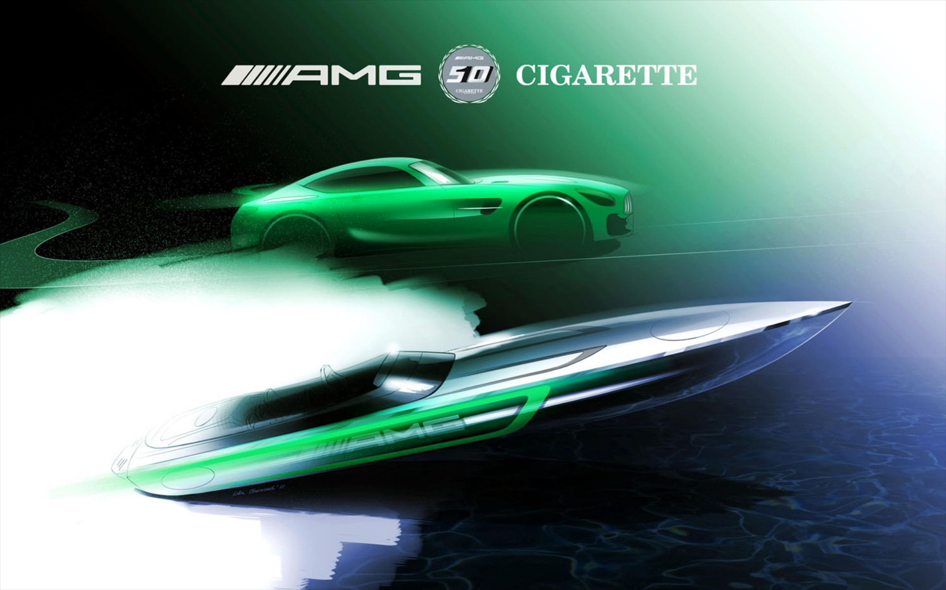 Με την ταχύτητα της Mercedes-AMG και στη θάλασσα