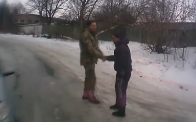 Φιλική δήλωση ατυχήματος στη Ρωσία (video)