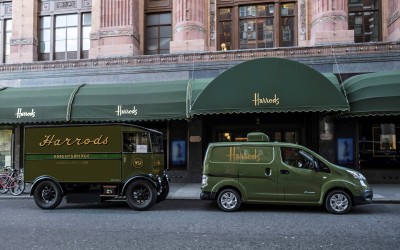 Ένα ηλεκτρικό βαν για τα Harrods (vid)