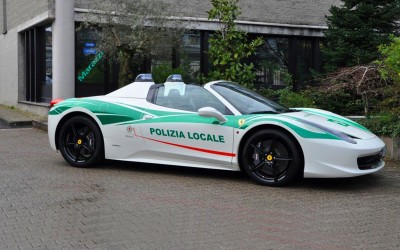 Ferrari 458 Spider της Μαφίας γίνεται περιπολικό