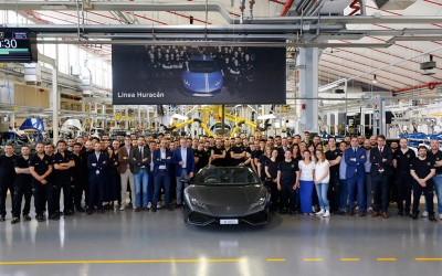 Πετώντας πάει η Lamborghini Huracan
