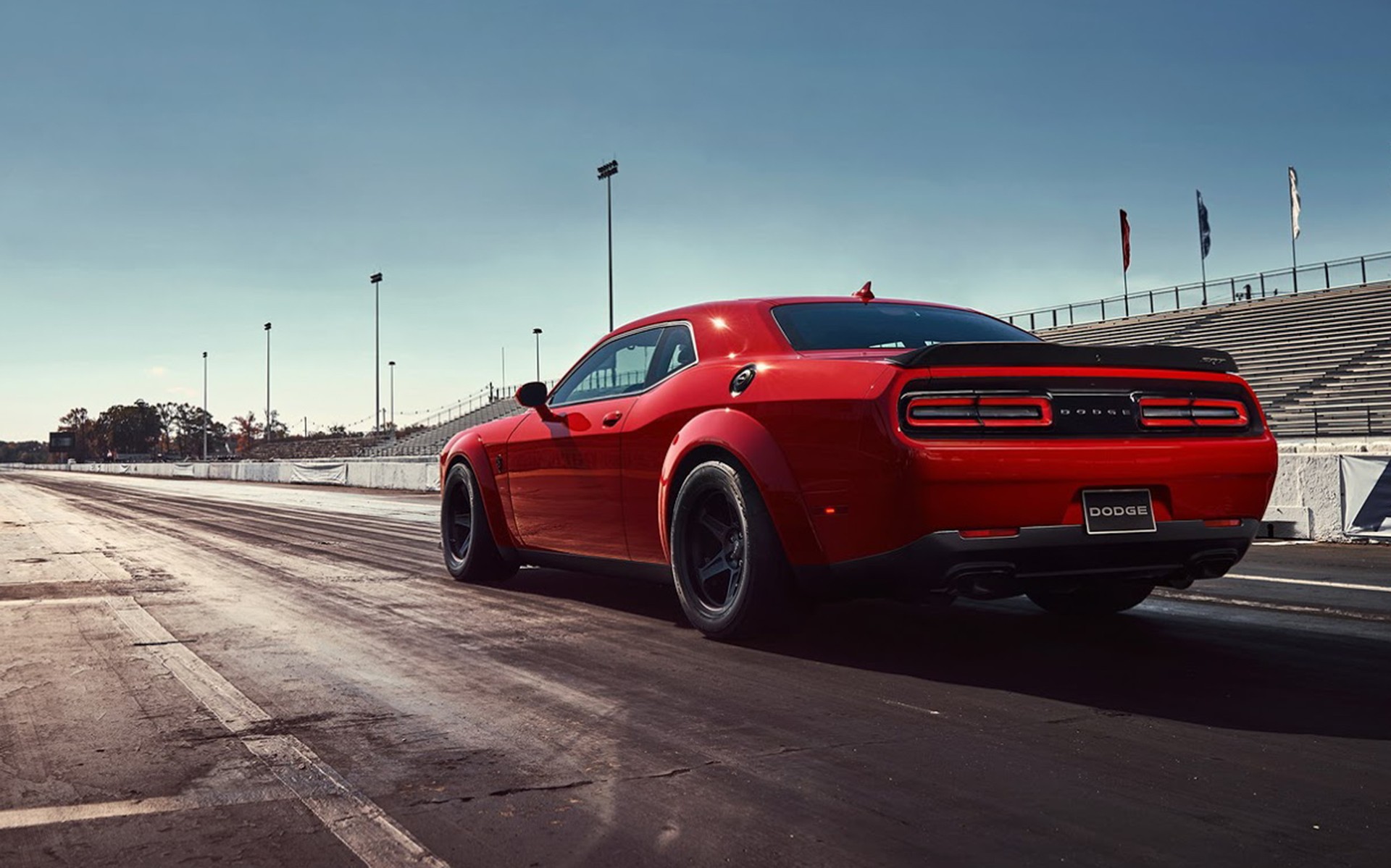 Έφαγε «πόρτα» το Dodge Challenger SRT Demon σε πίστα
