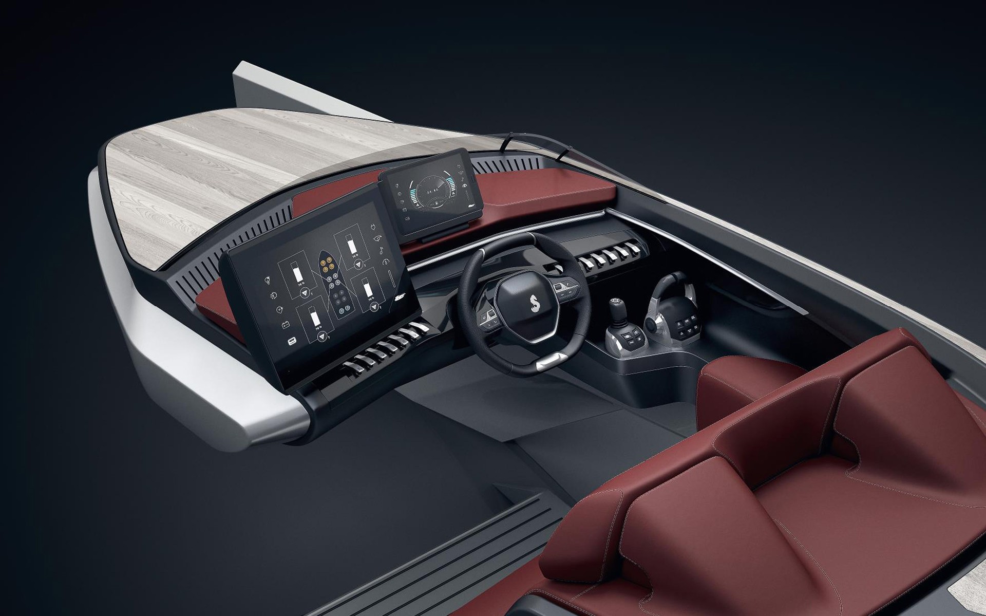 Η Peugeot σχεδιάζει κόκπιτ και για σκάφη αναψυχής!