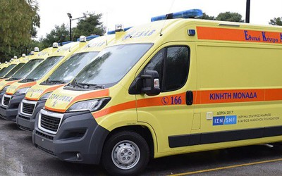 Τα νέα ασθενοφόρα του ΕΚΑΒ