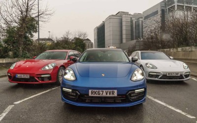 Χρηματαποστολή με 3 Porsche Panamera Sport Turismo γίνεται; (video)