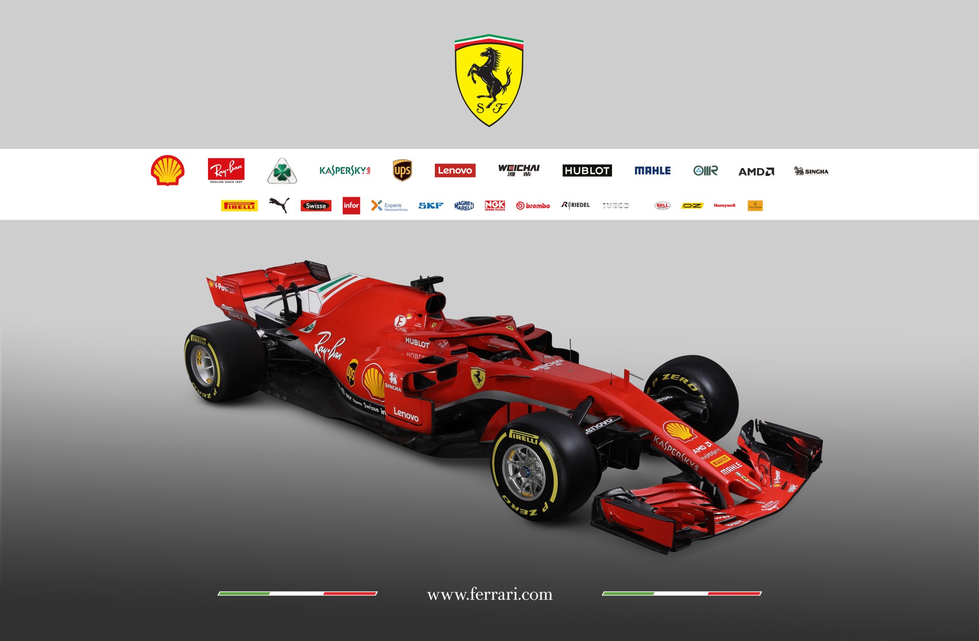 F1:  Η Ferrari παρουσίασε την SF-71H