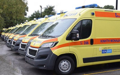 143 νέα ασθενοφόρα Peugeot Boxer για το ΕΚΑΒ