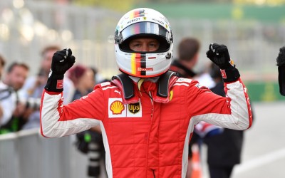 F1: Στην pole position του Baku o Vettel