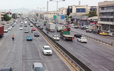 Πρόγραμμα ασφαλτόστρωσης - μαμούθ στην Αθήνα