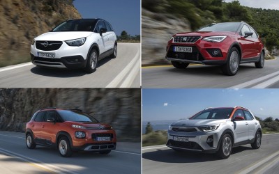 VIDEO ΔΟΚΙΜΗ: 4 μικρά SUV