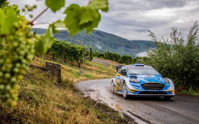 O I. Σερδερίδης με Ford Fiesta WRC στο ράλλυ Γερμανίας