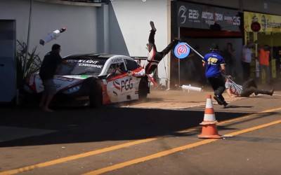 Τρομακτικό ατύχημα σε αγώνα στη Βραζιλία (video)