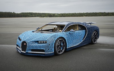 Δες μια Bugatti Chiron Lego πραγματικών διαστάσεων να… κινείται (video)