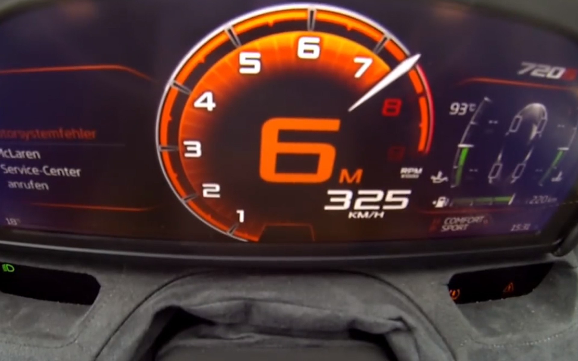 Έφτασε τα 328 km/h και οδεύει προς… το συνεργείο (video)