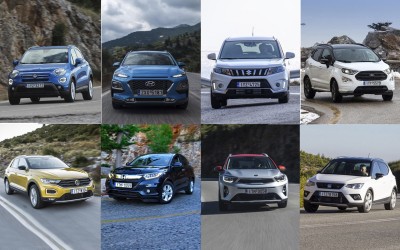 ΔΟΚΙΜΗ: 8 ΜΙΚΡΑ SUV ΒΕΝΖΙΝΗΣ