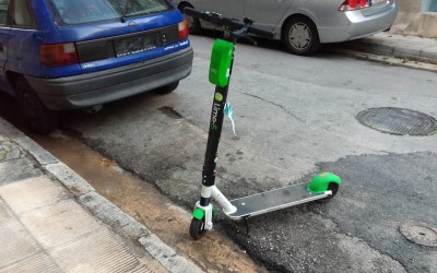 Εσείς έχετε συναντήσει το πράσινο ηλεκτρικό πατίνι;
