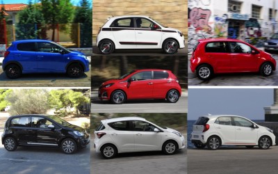 ΔΟΚΙΜΗ: 7 αυτοκίνητα πόλης κάτω από 11.000€