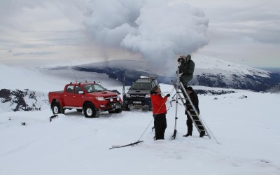 Με δύο Hilux στο ηφαίστειο της Ισλανδίας