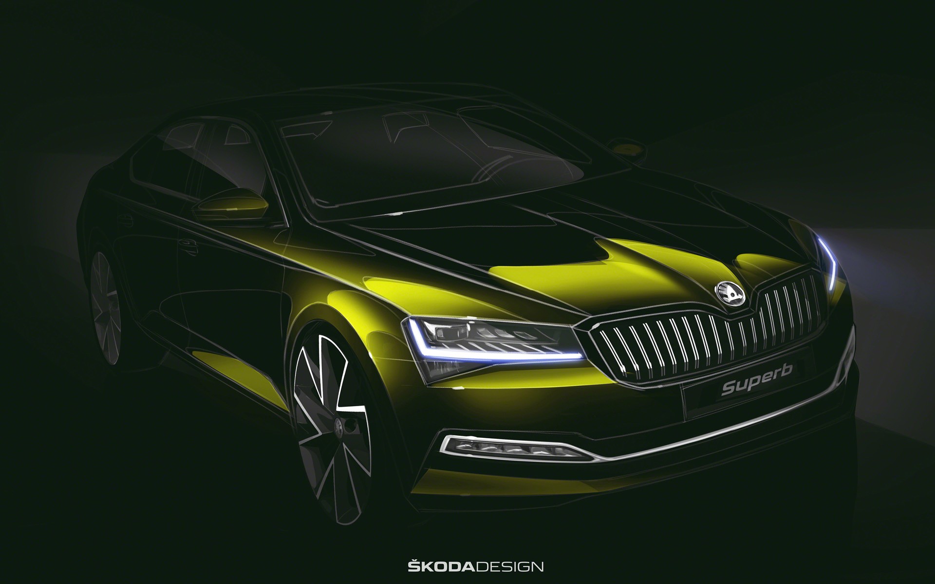 Με full LED Matrix φώτα το νέο Skoda Superb (vid)